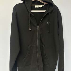 Coach 1941 Black Fleece Essential Zip-Up Hoodie Unisex